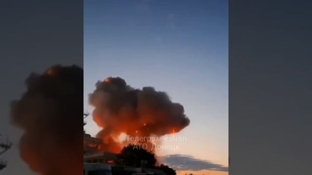 Удар БПЛА-камикадзе Герань по порту Рени, Одесская обл./Strike By 