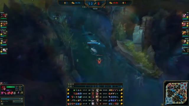 Shiphtur Katarina vs Azir NA League of Legends Highlights part 6 смотреть онлайн