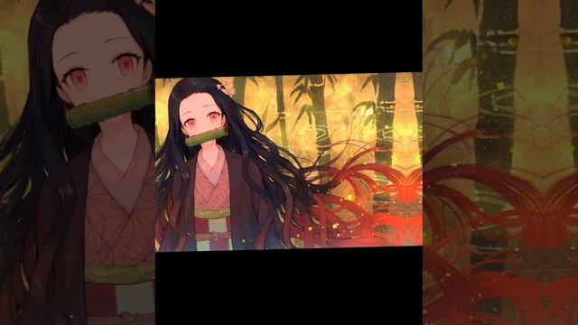 Незуко едит