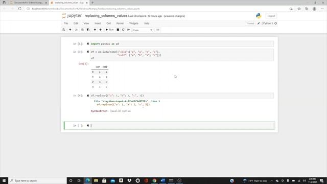 How to Replace the Column Values in Pandas Dataframe смотреть онлайн