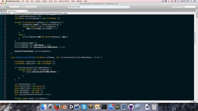 [Unity] Procedural Cave Generation (E07. Ensuring Connectivity) смотреть онлайн