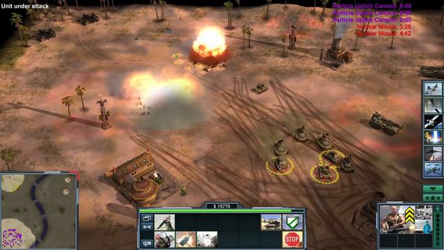 Ганяєм лисого в Generals Zero Hour(Карта №32: Затоплені рівнини, українською) смотреть онлайн