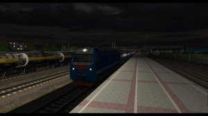 ZD SIMULATOR | | Поезд № 104Ж  по маршруту : Горячий ключ - Тимашевская