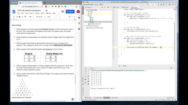 #WatchMeSolve Arrays Exercises in Java | Fundamentals of Programming (FOP) | Lab 5 смотреть онлайн