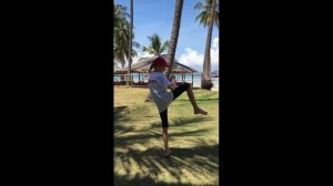 Пумсе 6 тхэквондо - Тэгук Юк Джан / аттестация на сини-красный пояс.