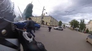 горит бмв М5 F10 Пермь