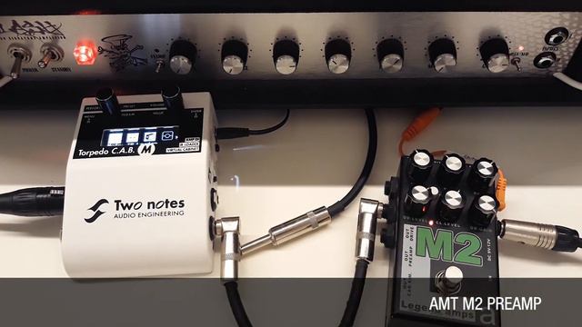 MARSHALL AFD100 Vs AMT M1 & M2 - PREAMPS COMPARED (Into Torpedo CAB M) смотреть онлайн