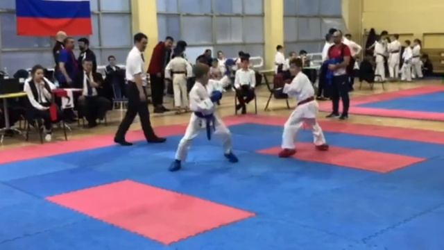 Карате WKF Россия. Соревнования Артем З. смотреть онлайн