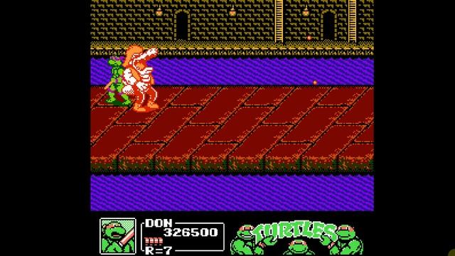 Прохождение игры:Teenage Mutant Ninja Turtles 3:The Manhattan Project ,DENDY,NES. смотреть онлайн