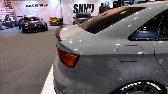 AUDI RS3 8V FACELIFT SEDAN TUNING SHOW CAR BY SIIND WITH OZ RACING WHEELS WALKAROUND