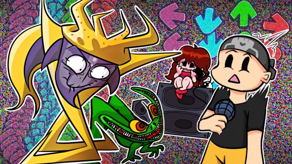 СМОТРИЛА ОБНОВИЛСЯ. ВИТТЯ СНОВА ПРОТИВ ЛЮТОЙ ДИЧИ ►  Friday Night Funkin' vs. StareCrown mod