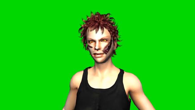 Zombie Wife - green screen effects - free use смотреть онлайн