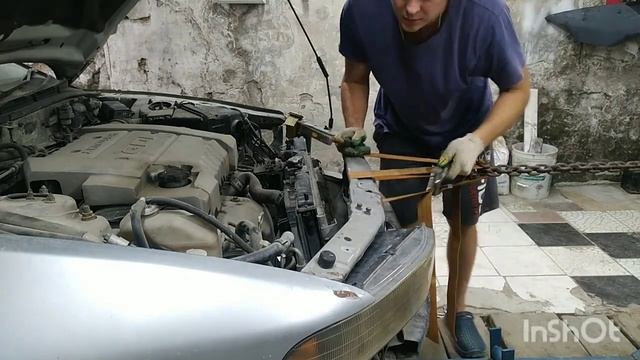 Mitsubishi Galant 8 поколение. мицубиси галанд 8 как поставить на место 2 лонжерона. смотреть онлайн