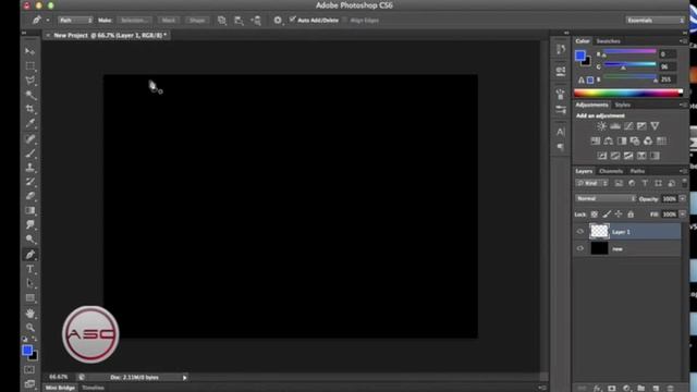 How to make Glowing lines Photoshop Tutorial смотреть онлайн