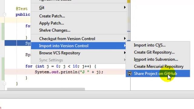 How to export the project to GITHUB in intellij IDEA смотреть онлайн