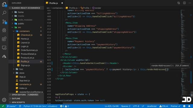 Build an ecommerce website with Django and React // Part 11 - Payment history смотреть онлайн