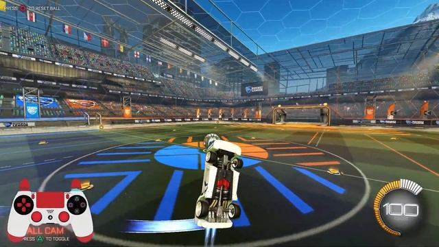 Продвинутый контроль в воздухе в rocket league смотреть онлайн