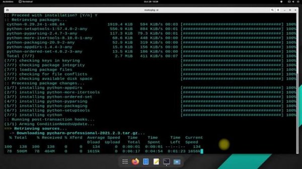 How to Install PyCharm on Manjaro | Installing PyCharm IDE on Manjaro | JetBrains PyCharm Manjaro