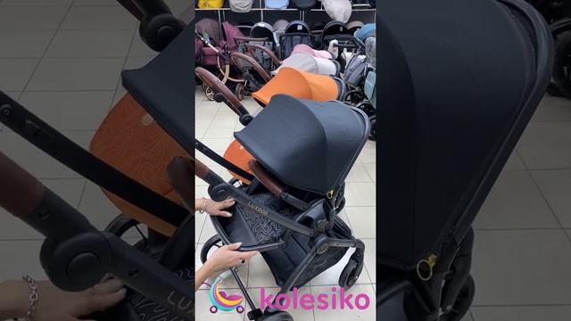 KOLESIKO42 LUXMOM k92 Прогулочная коляска с реверсивным блоком смотреть онлайн