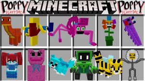 Мод на все ИГРУШКИ ВТОРОЙ ГЛАВЫ POPPY PLAYTIME в МАЙНКРАФТ ! POPPY PLAYTIME 2 MOD in MINECRAFT PE