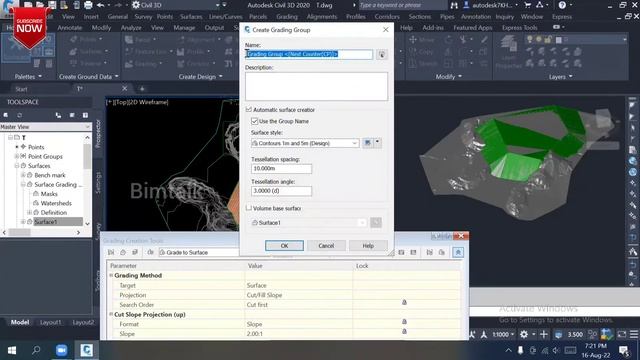 Grading Design In Civil 3D 2022 Part 1 смотреть онлайн