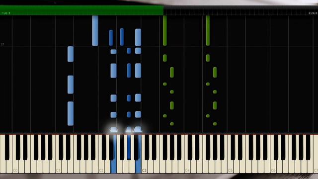 Eminem - Beautiful Pain ft. Sia - Piano EASY Tutorial - Synthesia смотреть онлайн