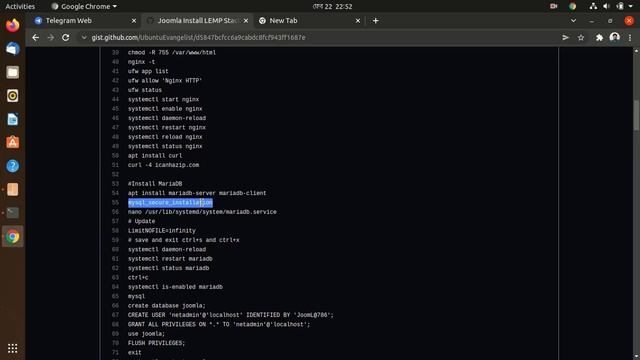 I Will Install And Configure #JOOMLA! CMS Using LEMP Stack on Ubuntu Linux Part 1/5 смотреть онлайн