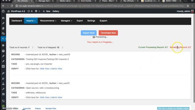 Import NextGen Gallery Images in CSV/XML into WordPress смотреть онлайн