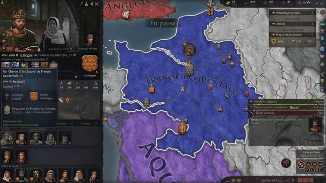 Première conquête // CK3 Dragon de Bretagne #02 смотреть онлайн