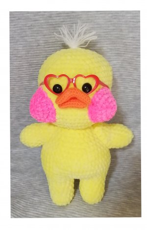 Как связать уточку лалафанфан, крючком.