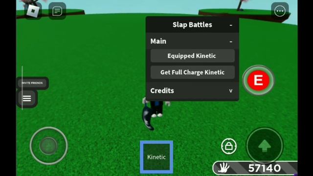 Showcase New Op Get Full Charge Kinetic Script In Roblox Slap Battles Exploiter смотреть онлайн