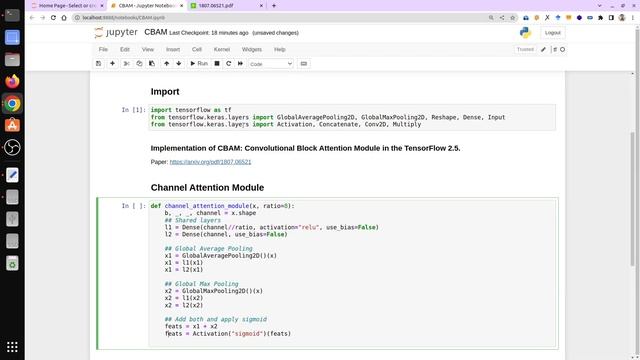 Implementation of Convolutional Block Attention Module (CBAM) in TensorFlow | Attention Mechanism смотреть онлайн