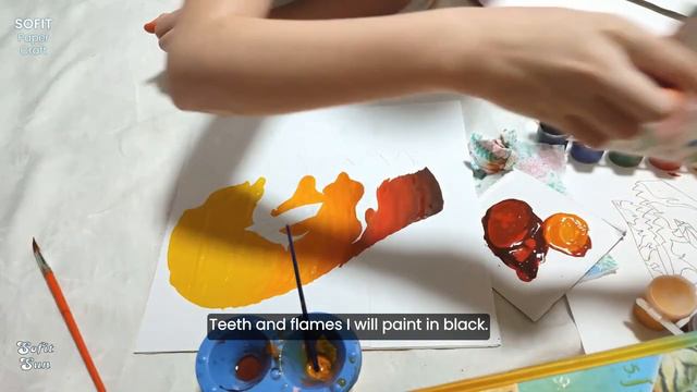 How to make a cardboard Raptor Mask. Part 1. DIY Sofit PaperCraft смотреть онлайн