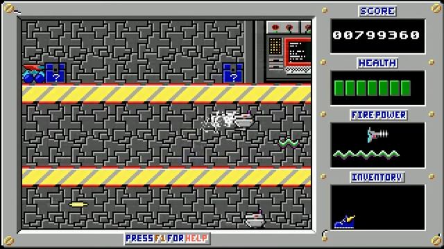 Duke Nukem - Episode 1: "Shrapnel City" (DOS) смотреть онлайн