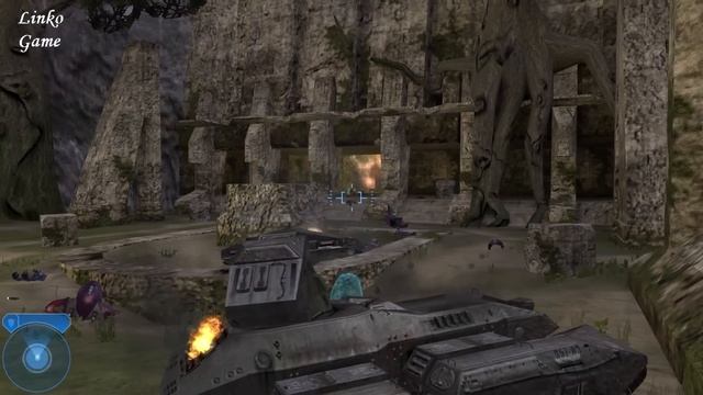 Halo 2 прохождение. Миссия 6 "Адский прыжок". Снова кольцо, еще? Руины. смотреть онлайн