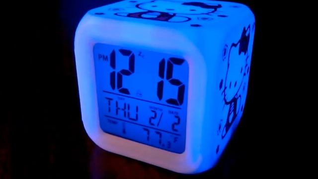 часы с подсветкой смотреть онлайн