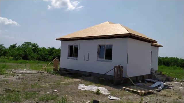 4-я очередь строительства х.Семигорский (4 дома) - обзор строительной площадки | СК ИнвестСтрой смотреть онлайн