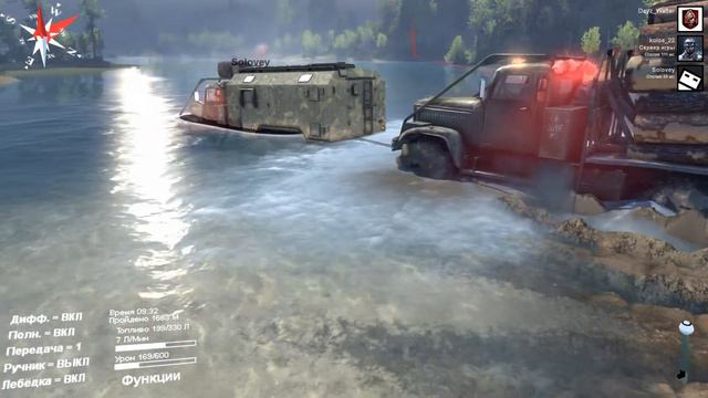 Застрял в SpinTires смотреть онлайн