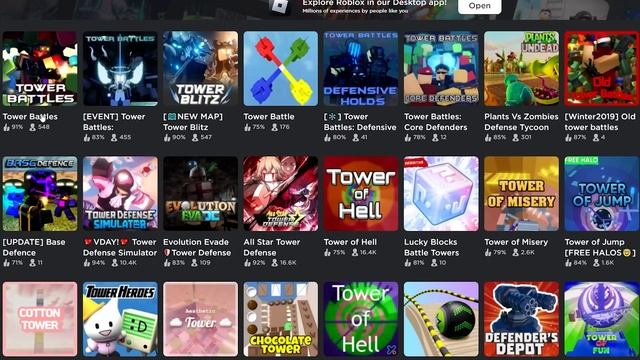 tower battles hasn't updated in 1 year.. | ROBLOX смотреть онлайн