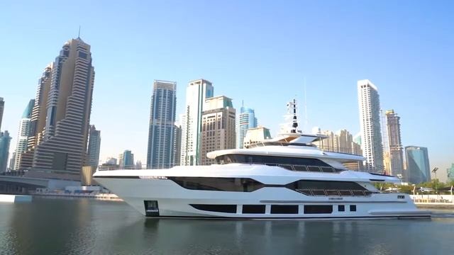 Majesty 120 & Oryx 379. The First Yachts to Enter Dubai Harbour Marina [Autumn, 2020] смотреть онлайн