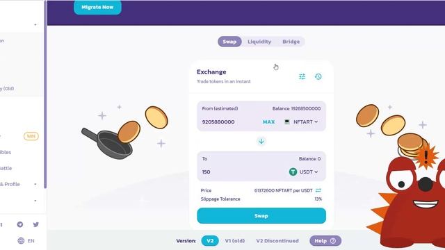 How to fix PancakeSwap Transaction cannot succeed due to ERRORs смотреть онлайн