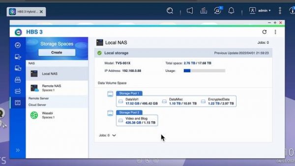 QNAP Backup With HBS 3 - Hybrid Backup Sync 3 - My Backup Strategy