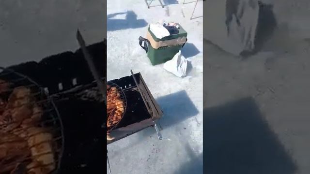 рыбалка зимой на братском водохранилище:самый лучший улов был у папы и он понравился всем:) смотреть онлайн