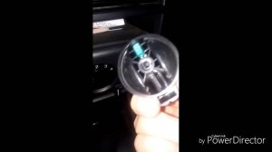 как снять переключатели печки(крутилки) Hyundai Getz