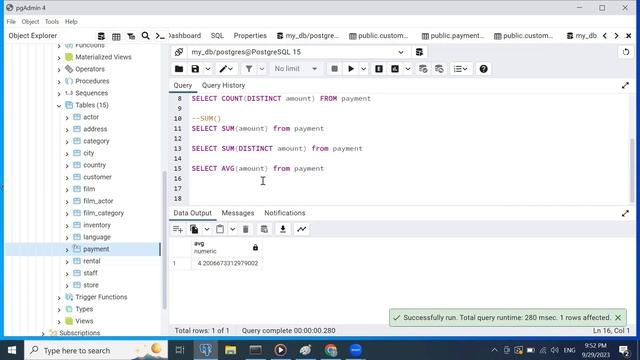 PostgreSQL TUTORİAL for Beginners #5 - AGGREGATE FUNCTIONS. смотреть онлайн