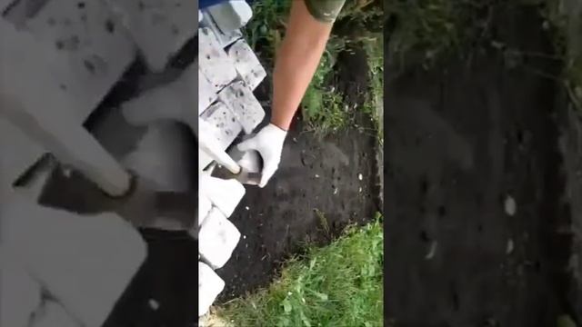 Садовая дорожка из кирпичей смотреть онлайн