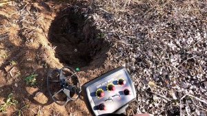 Металлоискатель GOLDEN MASK 4 PRO тест на глубину в земле