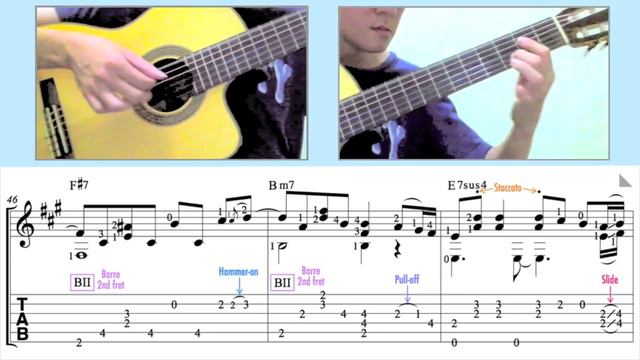 Tears In Heaven / Eric Clapton (Guitar) [Notation + TAB] смотреть онлайн
