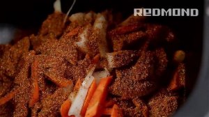 Вкусный плов в хлебопечи REDMOND RBM-M1907, рецепт  плова, как приготовить, пошаговое видео