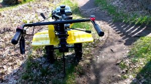 Мотоблок бензиновый Champion ВC8724 - внешний вид